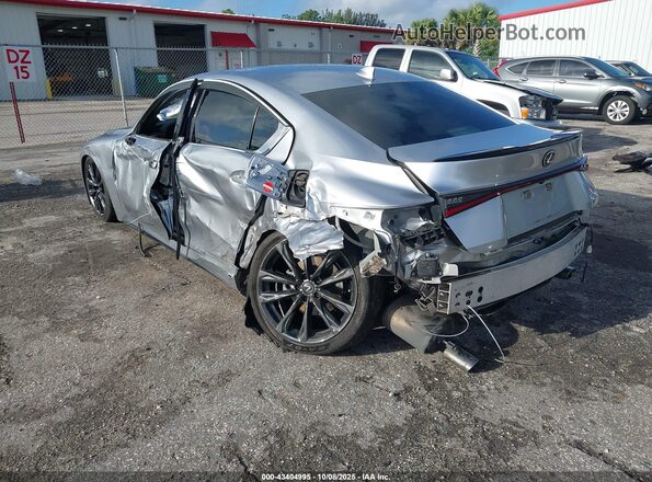 JTHGZ1B24N5054094 2022 LEXUS IS 350 Silver Tył lewy