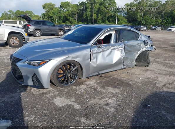 JTHGZ1B24N5054094 2022 LEXUS IS 350 Silver Przód lewy