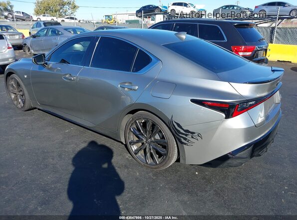 JTHGZ1B25M5044270 2021 LEXUS IS 350 Gray Задня ліва чверть