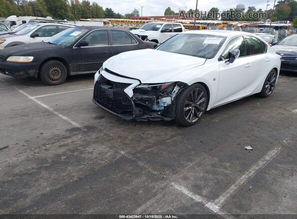JTHGZ1B25N5049583 2022 LEXUS IS 350 White Front left