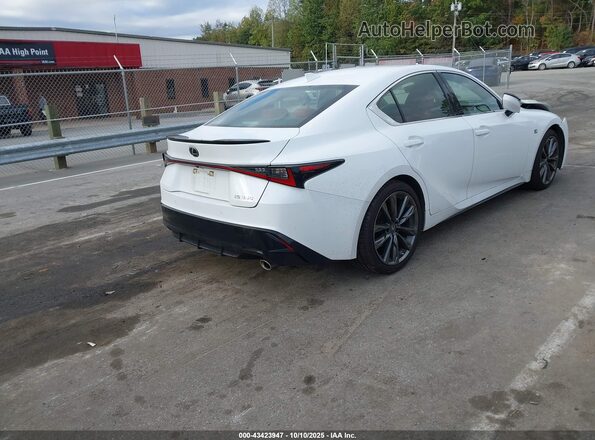 JTHGZ1B25N5049583 2022 LEXUS IS 350 White Rear right