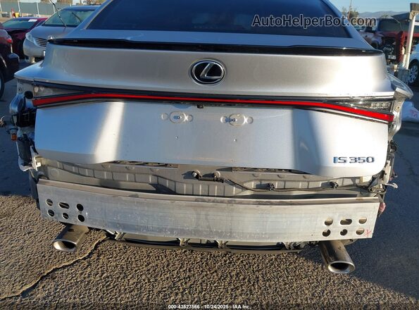 JTHGZ1B25N5052936 2022 LEXUS IS 350 Silver Դիմացի տեսք