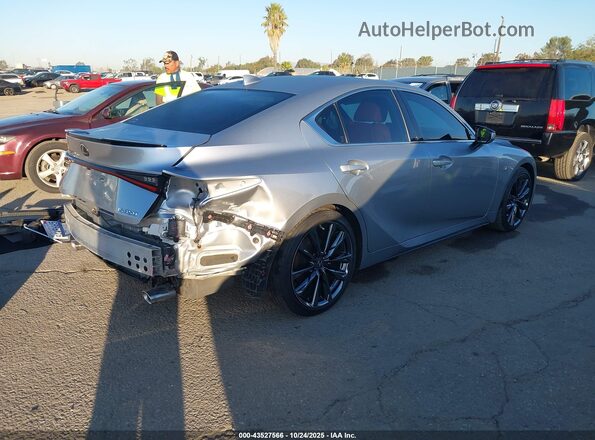 JTHGZ1B25N5052936 2022 LEXUS IS 350 Silver Հետևի աջ