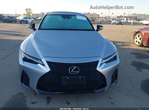 JTHGZ1B25N5052936 2022 LEXUS IS 350 Silver Սալոնի հետևի տեսք