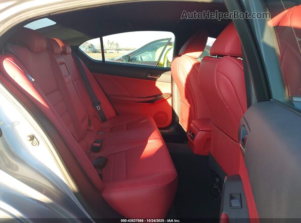 JTHGZ1B25N5052936 2022 LEXUS IS 350 Silver VIN կոդի պիտակի տեսք