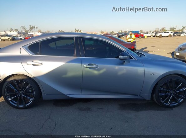 JTHGZ1B25N5052936 2022 LEXUS IS 350 Silver Սալոնի 360 աստիճան տեսք
