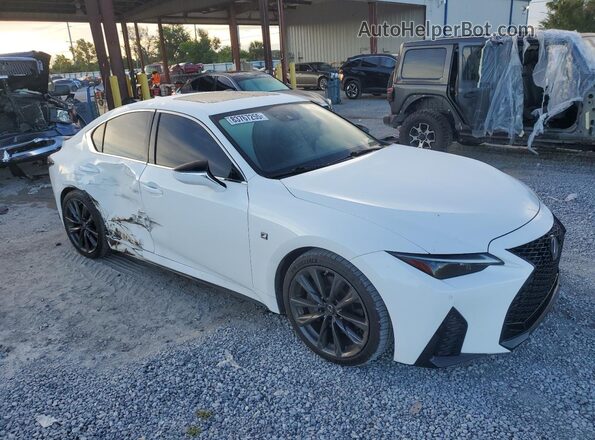 JTHGZ1B26M5044634 2021 LEXUS IS White Front right