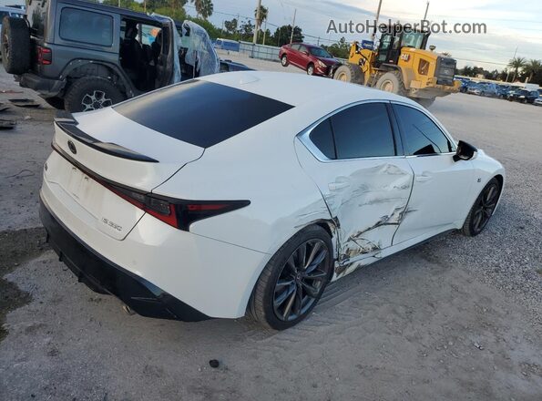 JTHGZ1B26M5044634 2021 LEXUS IS White Rear right