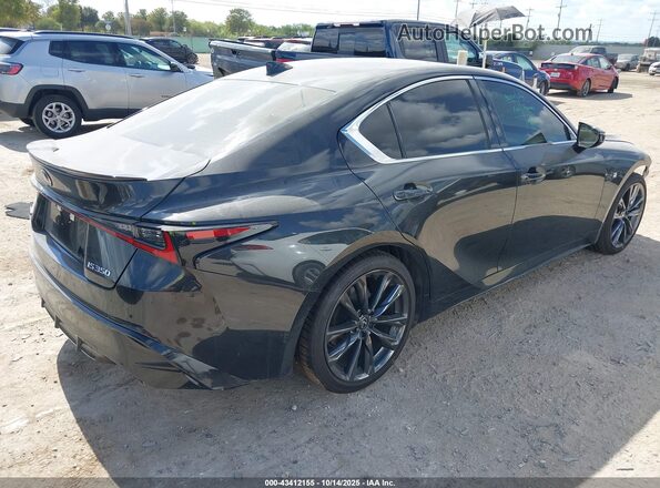 JTHGZ1B27R5076483 2024 LEXUS IS 350 Black უკანა მარჯვენა