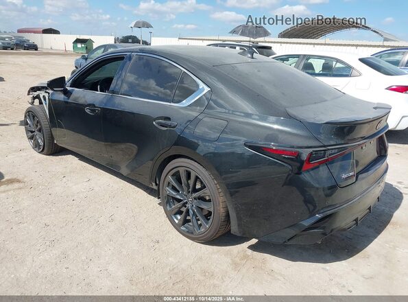 JTHGZ1B27R5076483 2024 LEXUS IS 350 Black უკანა მარცხენა