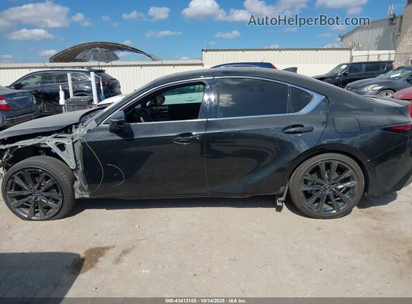 JTHGZ1B27R5076483 2024 LEXUS IS 350 Black სალონის 360-გრადუსიანი ხედი