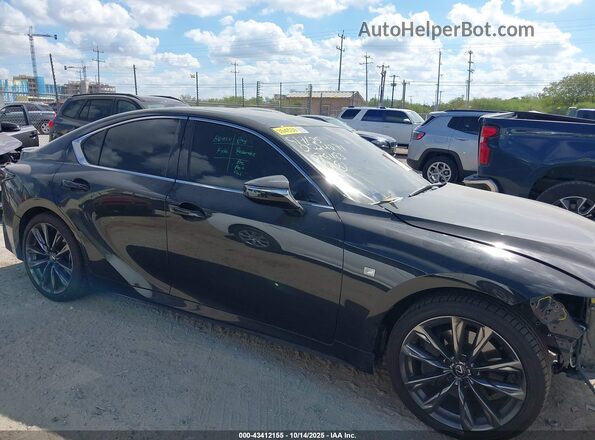 JTHGZ1B27R5076483 2024 LEXUS IS 350 Black უკანა სალონის ხედი