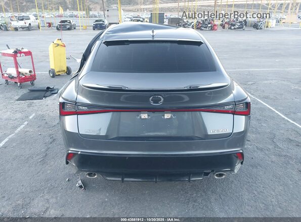 JTHGZ1B28M5038446 2021 LEXUS IS 350 Gray 