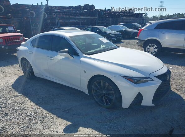 JTHGZ1B29M5041047 2021 LEXUS IS 350 Белый Вид задней части салона