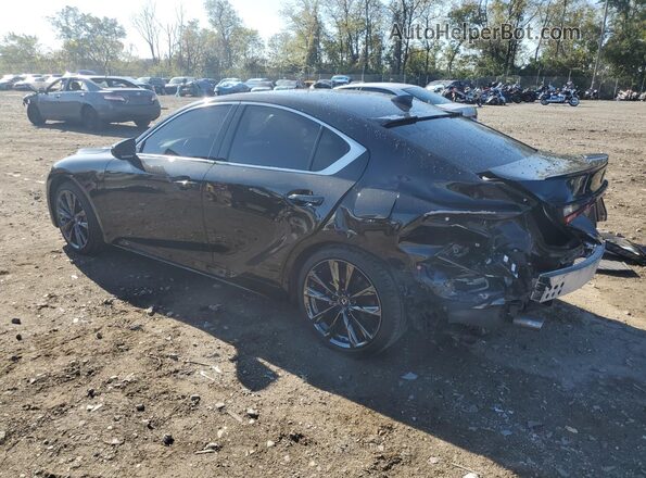 JTHGZ1E20R5033650 2024 LEXUS IS Black უკანა მარცხენა