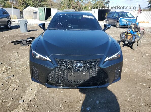 JTHGZ1E20R5033650 2024 LEXUS IS Black წინა ხედი