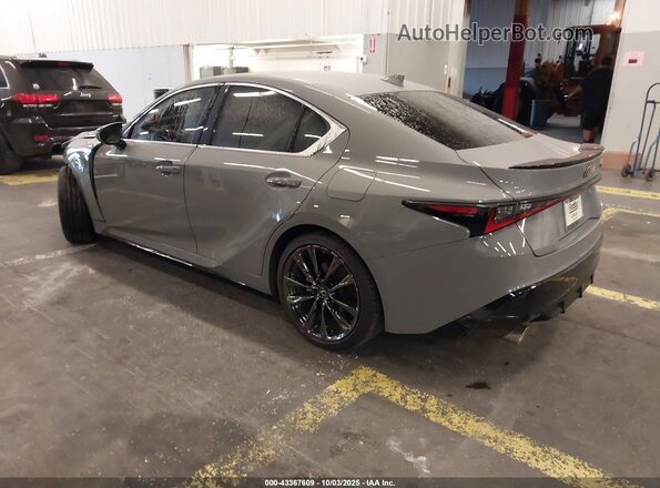 JTHGZ1E20R5037259 2024 LEXUS IS 350 Gray უკანა მარცხენა