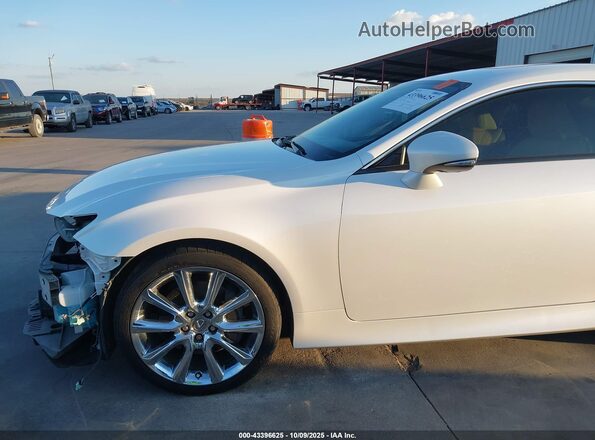 JTHHA5BC1G5004185 2016 LEXUS RC 200T White 