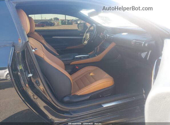 JTHHA5BC2K5009856 2019 LEXUS RC 300 Black Front interior view