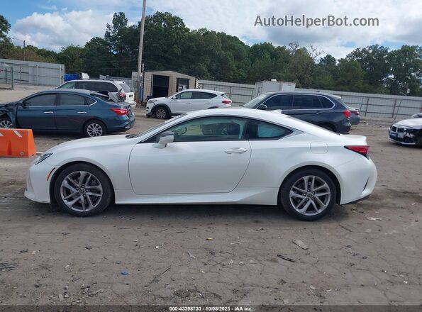 JTHHA5BC2K5010263 2019 LEXUS RC 300 White Widok wnętrza 360 stopni