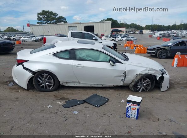 JTHHA5BC2K5010263 2019 LEXUS RC 300 White Widok wnętrza z tyłu
