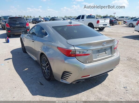 JTHHA5BC4G5003399 2016 LEXUS RC 200T Silver Trasero izquierdo