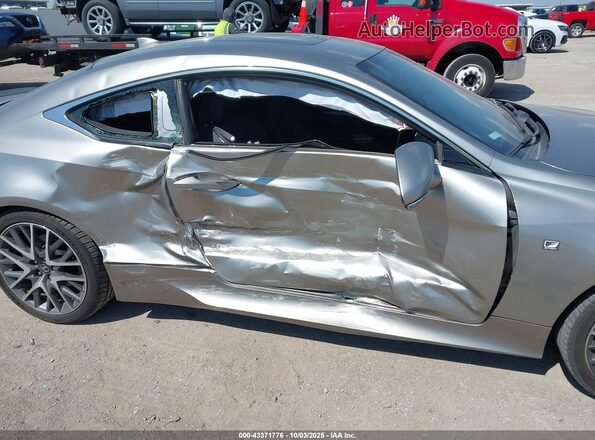 JTHHA5BC4G5003399 2016 LEXUS RC 200T Silver Vista frontal