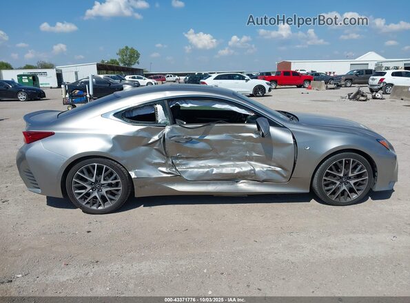 JTHHA5BC4G5003399 2016 LEXUS RC 200T Silver Vista interior trasera