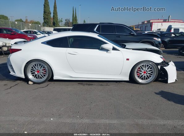 JTHHA5BC6H5005155 2017 LEXUS RC 200T White უკანა სალონის ხედი