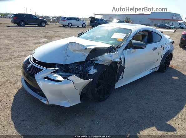 JTHHA5BC9H5004839 2017 LEXUS RC 200T White Передня ліва чверть