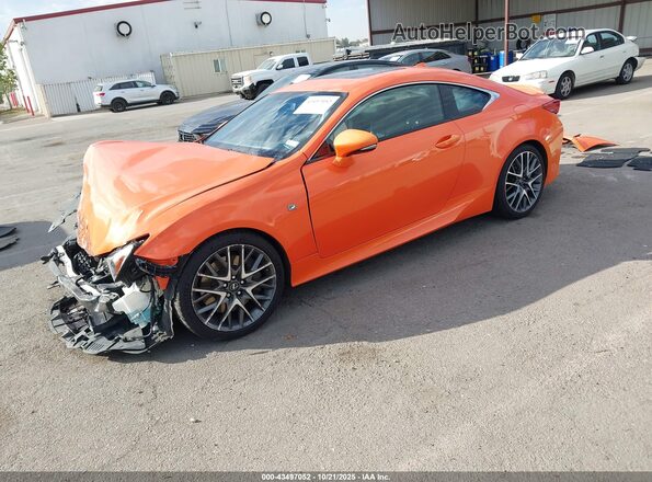 JTHHA5BCXG5000345 2016 LEXUS RC 200T Orange Vista tres cuartos delantera izquierda