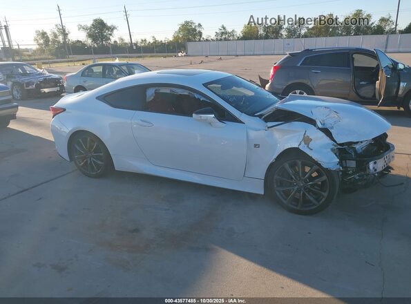 JTHHA5BCXK5009720 2019 LEXUS RC 300 White Rear interior view