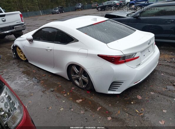 JTHHE5BC0H5015104 2017 LEXUS RC 350 White Tył lewy
