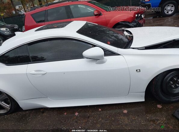 JTHHE5BC0H5015104 2017 LEXUS RC 350 White Widok zestawu wskaźników