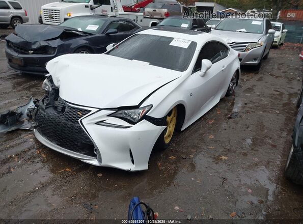 JTHHE5BC0H5015104 2017 LEXUS RC 350 White Przód lewy
