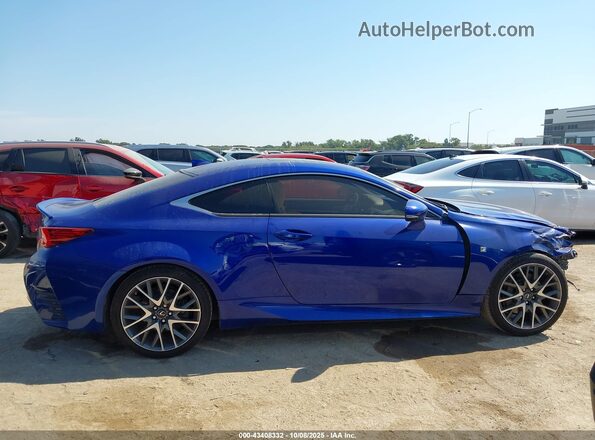 JTHHE5BC2G5012039 2016 LEXUS RC 350 Синий Панорамный вид салона 360°