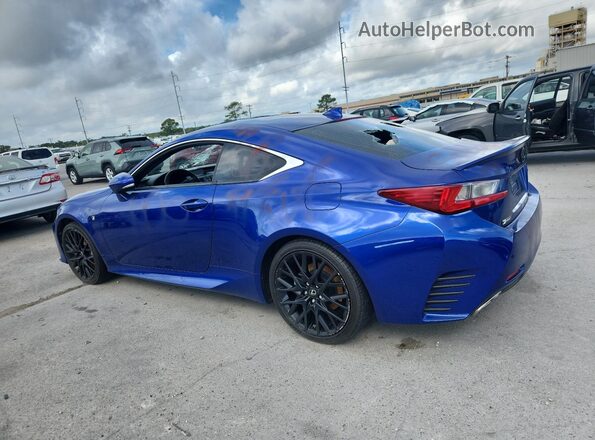 JTHHE5BC9H5016350 2017 LEXUS RC Blue Tył lewy