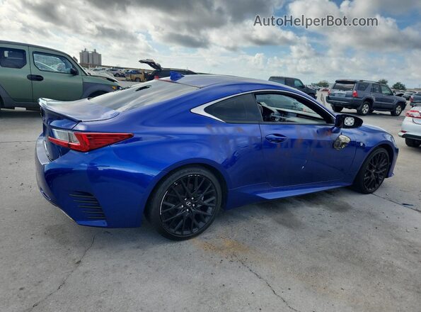 JTHHE5BC9H5016350 2017 LEXUS RC Blue Tył prawy