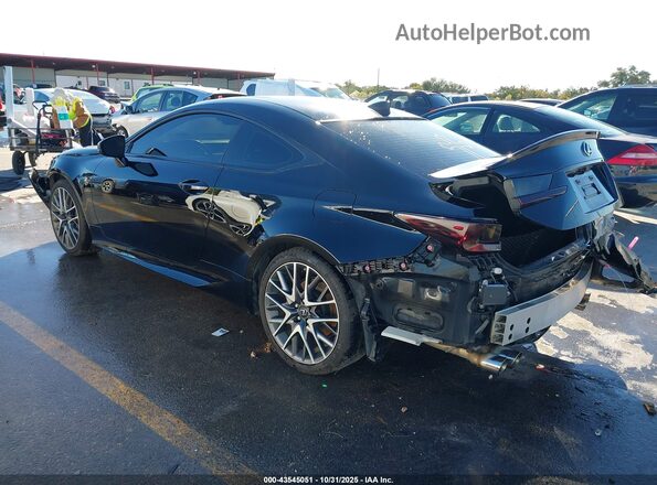 JTHHZ5BC2J5018452 2018 LEXUS RC 350 Black Rear left