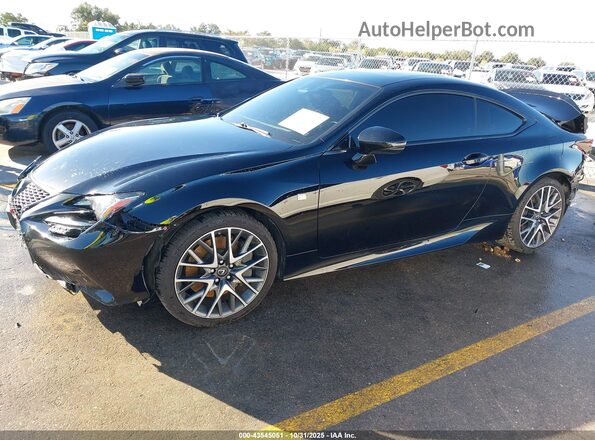 JTHHZ5BC2J5018452 2018 LEXUS RC 350 Black 