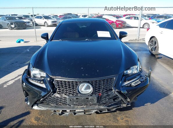 JTHHZ5BC2J5018452 2018 LEXUS RC 350 Black Rear interior view