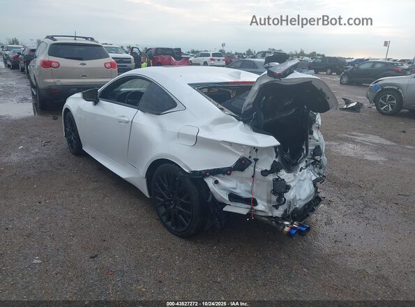 JTHHZ5BC2K5019652 2019 LEXUS RC 350 White უკანა მარცხენა