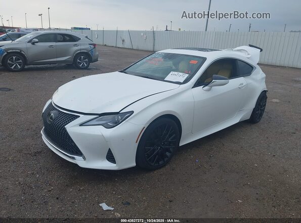 JTHHZ5BC2K5019652 2019 LEXUS RC 350 White სალონის 360-გრადუსიანი ხედი