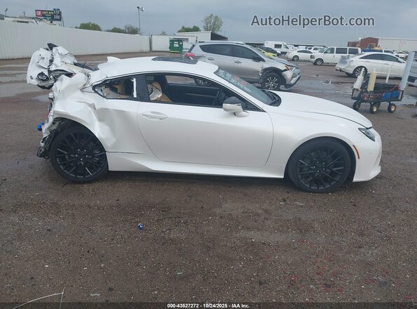 JTHHZ5BC2K5019652 2019 LEXUS RC 350 White უკანა სალონის ხედი