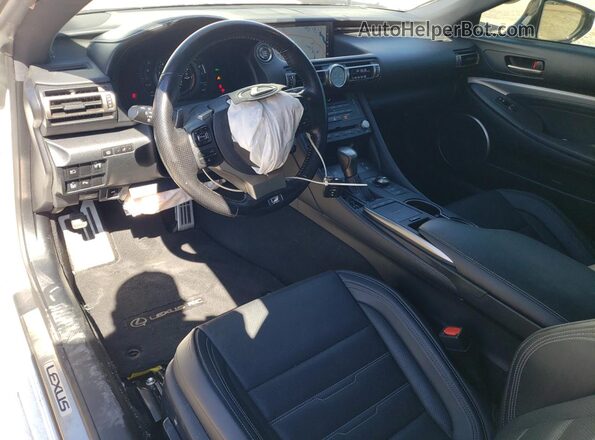 JTHHZ5BC3K5021376 2019 LEXUS RC White Вид панелі приладів