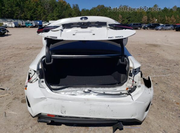 JTHHZ5BC3K5021376 2019 LEXUS RC White Вид ззаду