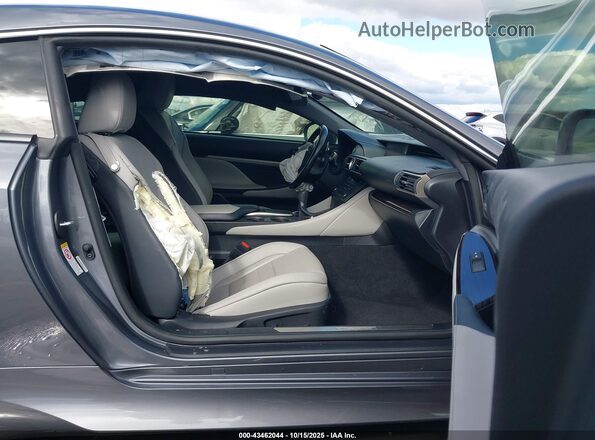 JTHHZ5BC4J5018470 2018 LEXUS RC 350 Серый Вид салона спереди