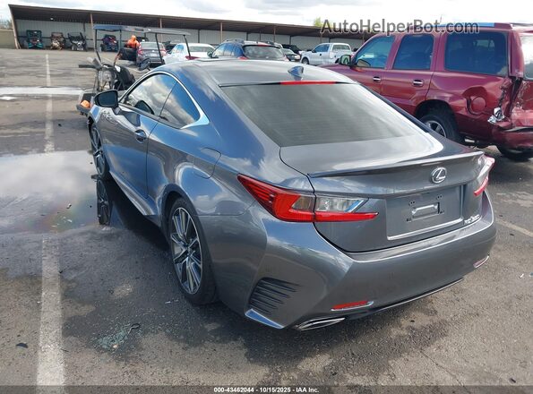JTHHZ5BC4J5018470 2018 LEXUS RC 350 Серый Задняя левая четверть