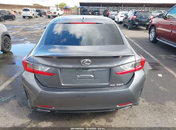 JTHHZ5BC4J5018470 2018 LEXUS RC 350 Серый 