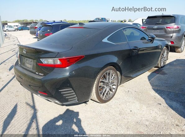 JTHHZ5BC7J5018107 2018 LEXUS RC 350 Black Trasero derecho